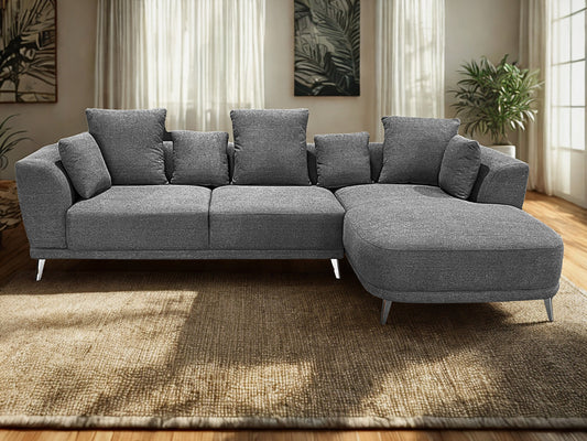 Nova 3 Seater Left Hand Corner Lounger Sofa
