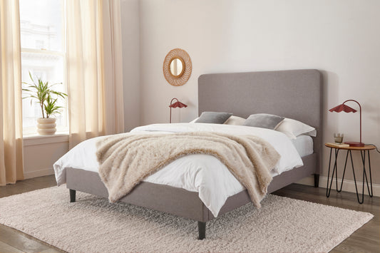Novara Upholstered Panel Bed Frame