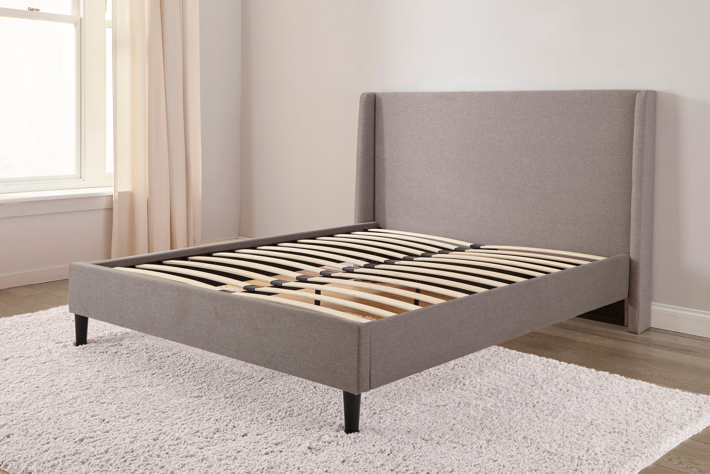 Siena Winged Upholstered Bed Frame