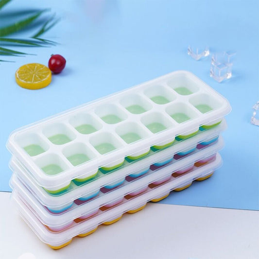 Silicone Easy Pop Out Ice Cube Tray