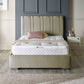 Lilly Panel Upholstered Soft Touch Bed Frame