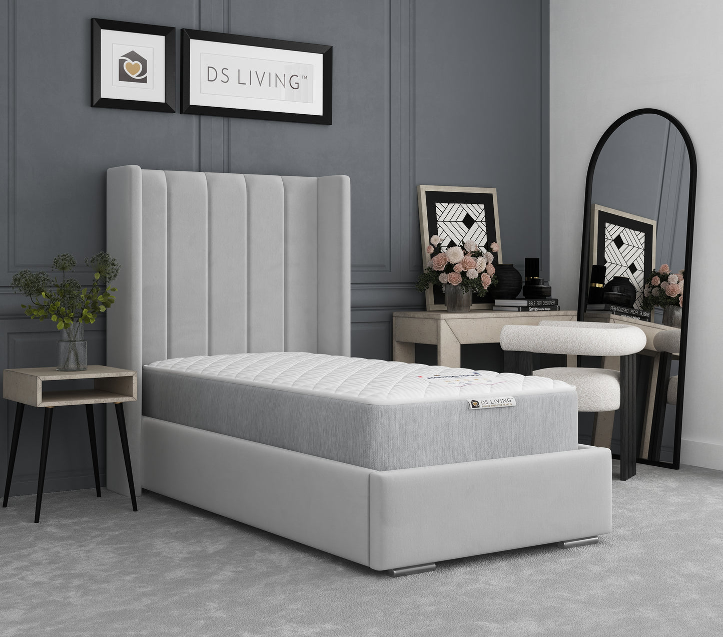 Aura Gel Enhanced 800 Pocket Sprung Mattress with Comfort Layers - Essentials by DS Living