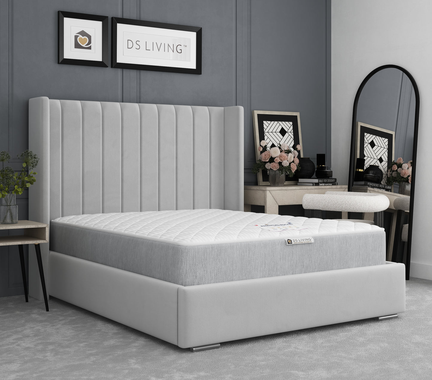 Aura Gel Enhanced 800 Pocket Sprung Mattress with Comfort Layers - Essentials by DS Living