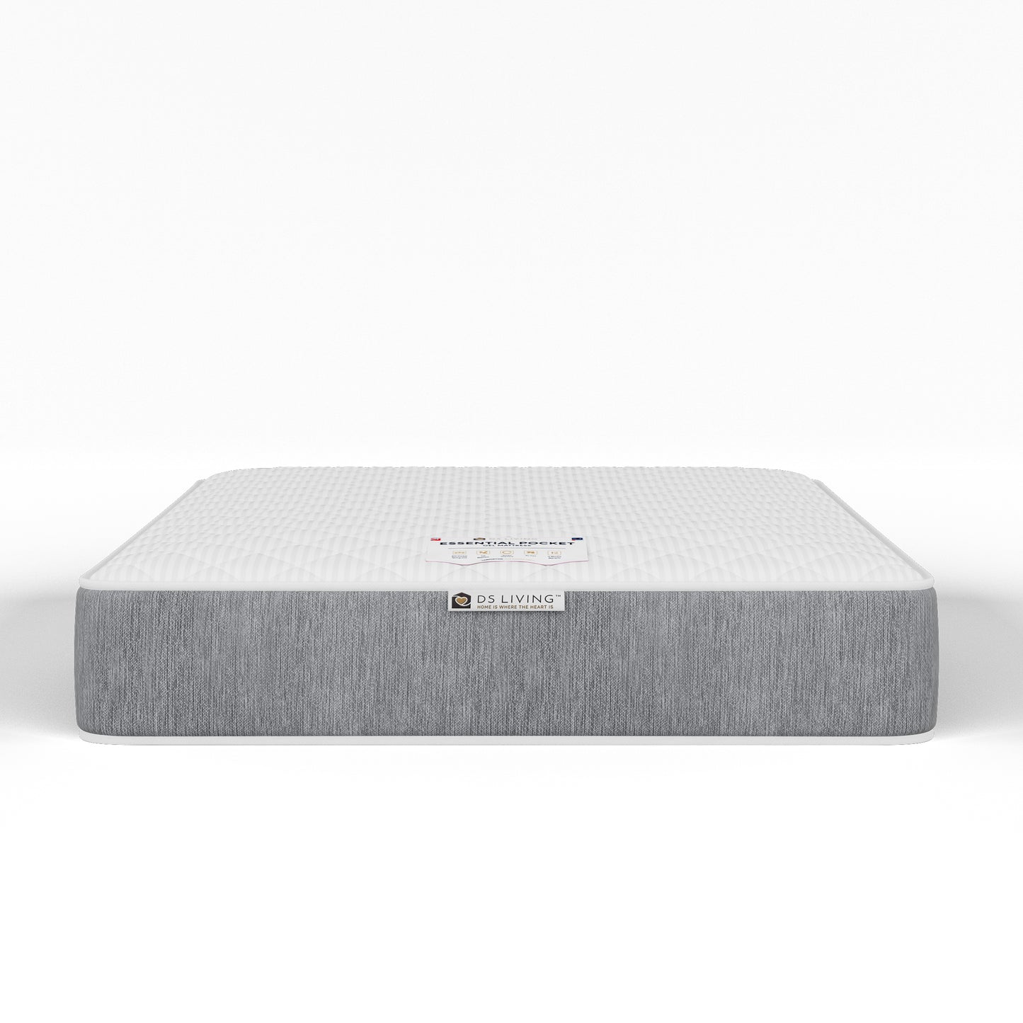 Aura Gel Enhanced 800 Pocket Sprung Mattress with Comfort Layers - Essentials by DS Living