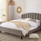 Aurelia Winged Upholstered Bed Frame