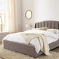 Aurelia Winged Upholstered Ottoman Bed Frame