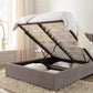 Aurelia Winged Upholstered Ottoman Bed Frame
