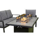 Aluminium Firepit Sofa Set