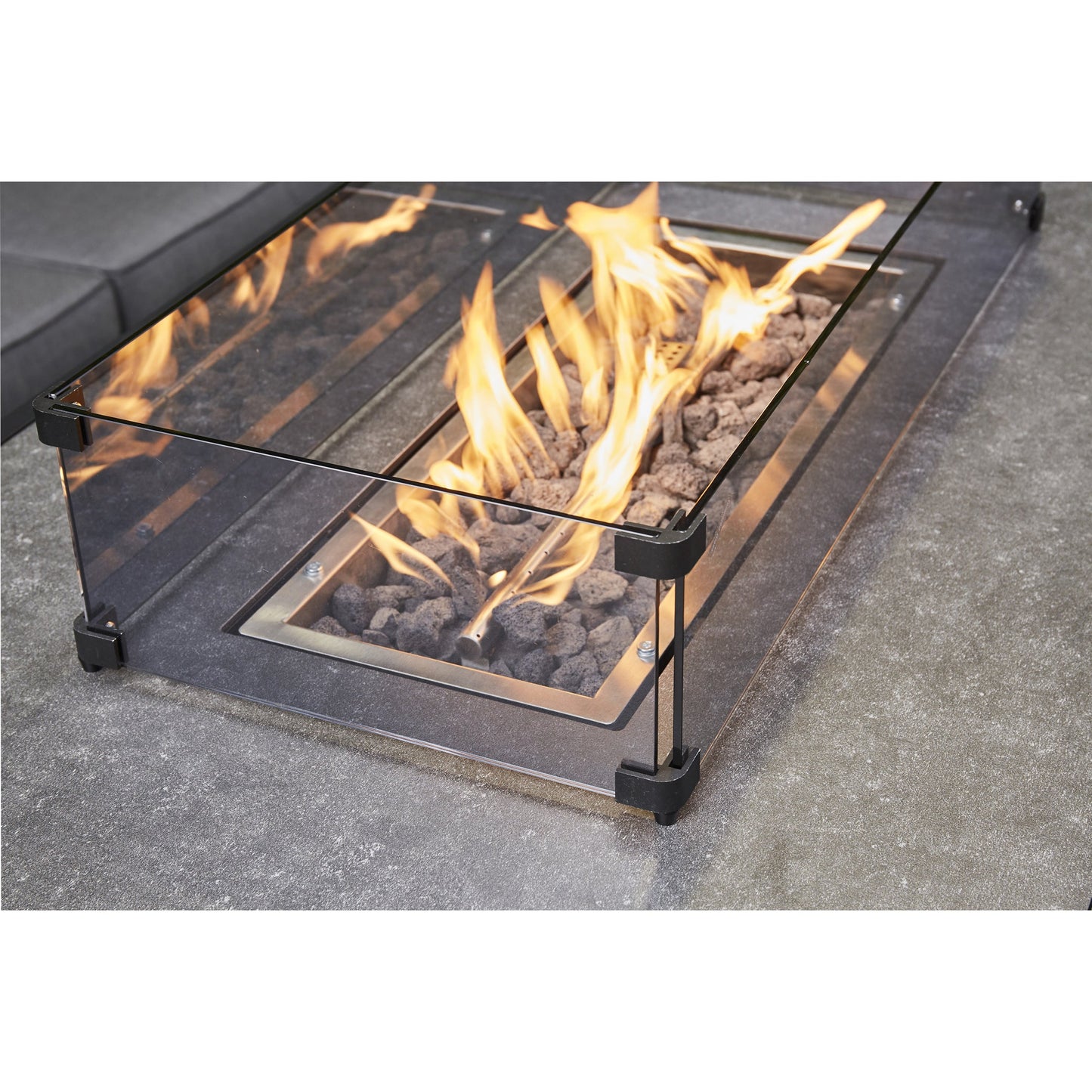 Aluminium Firepit Sofa Set