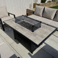 Aluminium Firepit Sofa Set