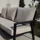 Aluminium Firepit Sofa Set