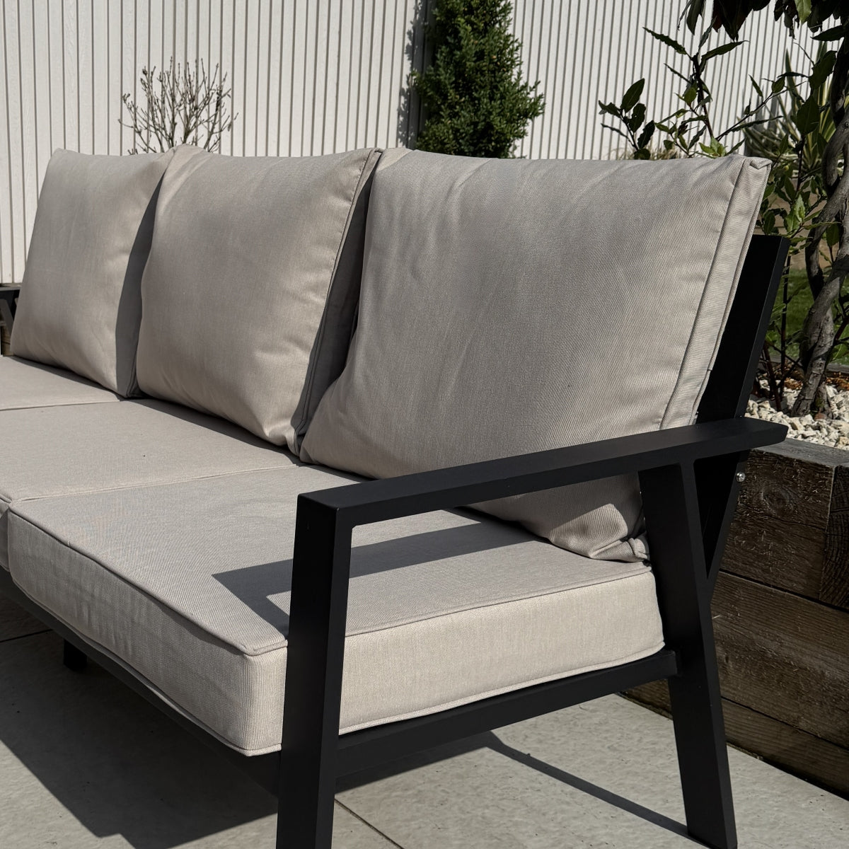 Aluminium Firepit Sofa Set