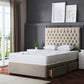 SERAPHINE CHESTERFIELD DIVAN BED WITH OPTIONAL MATTRESS