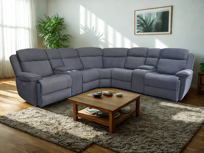 Belluno 5 Seater Electric Recliner Sofa
