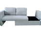 Brenta 2 Seater Slider Storage Sofa