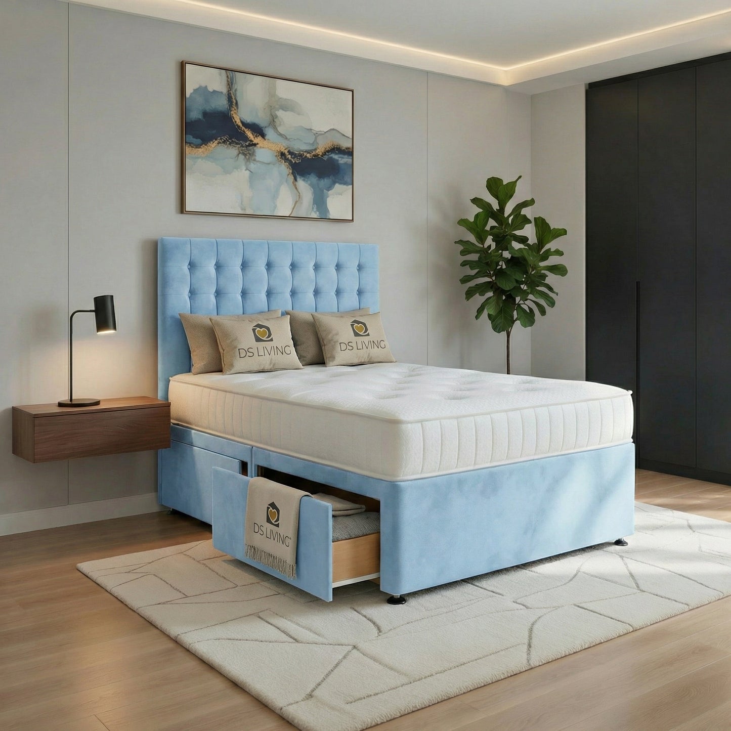 Casia Divan Drawer Bed