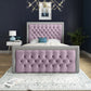 Cheltenham Upholstered Soft Velvet Bed