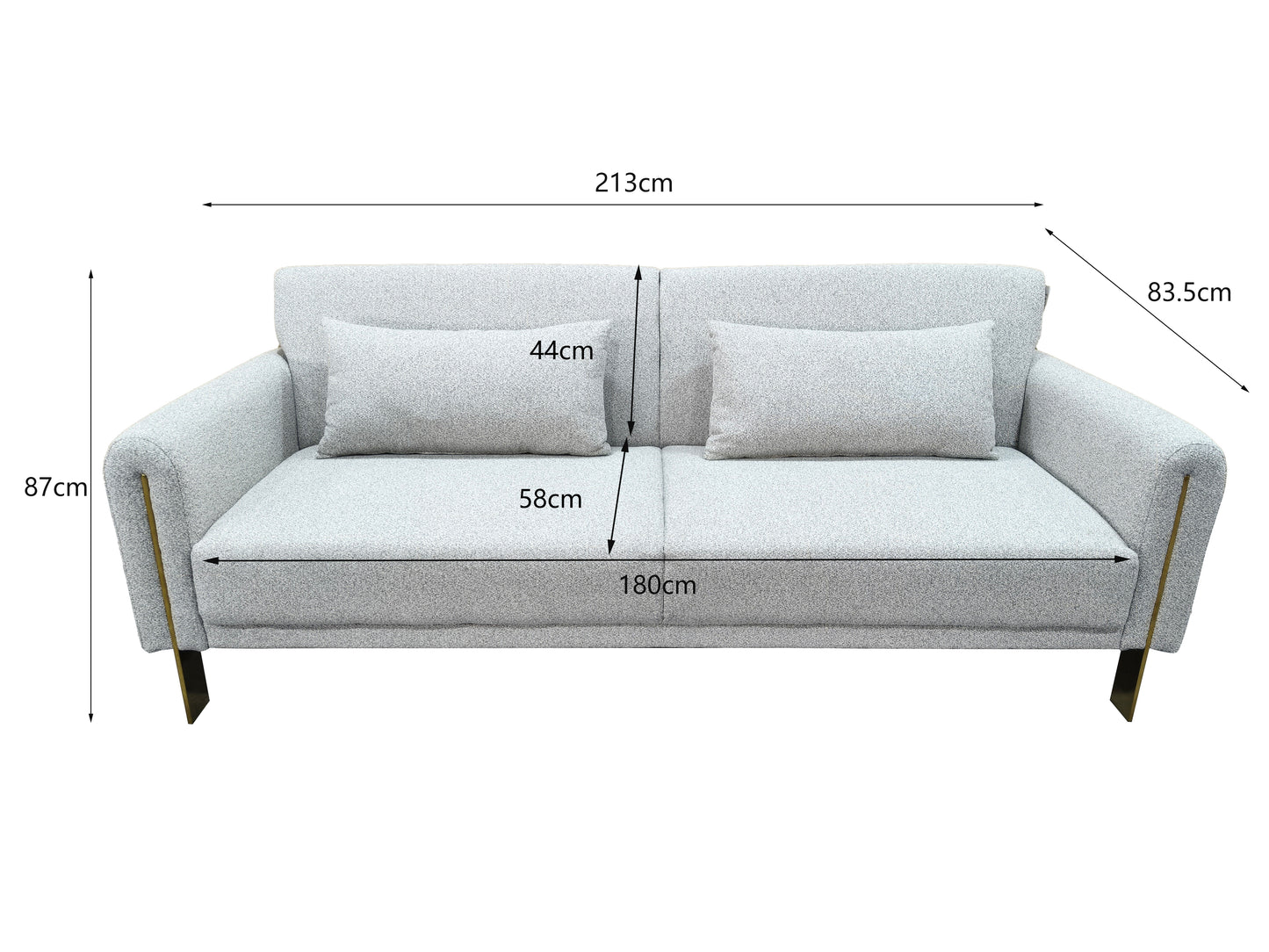 Como 2 seater Sofa Bed