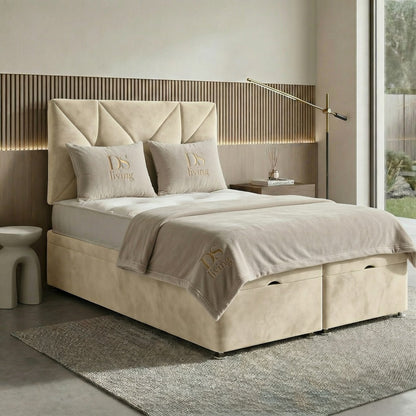 Eclipse Divan Ottoman Gas Lift Storage Bed