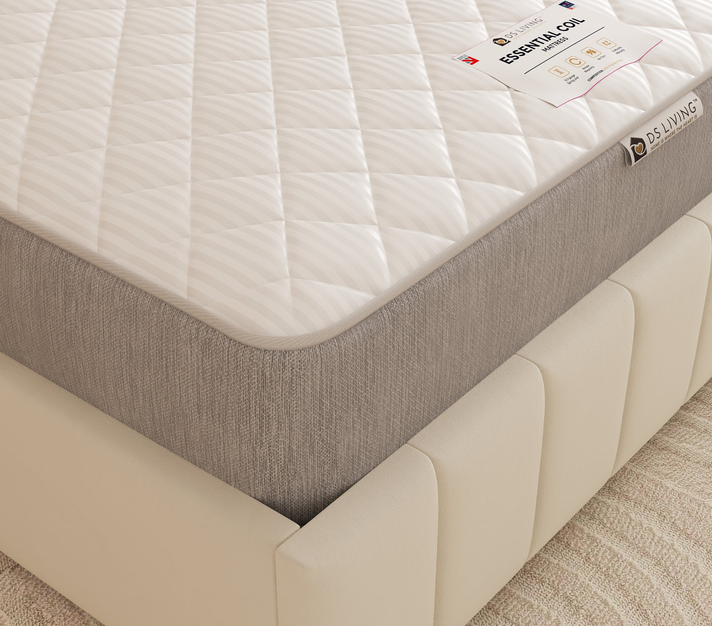 Endure 13.5 Bonnell Spring  Mattress with Comfort Layers - Essentials by DS Living