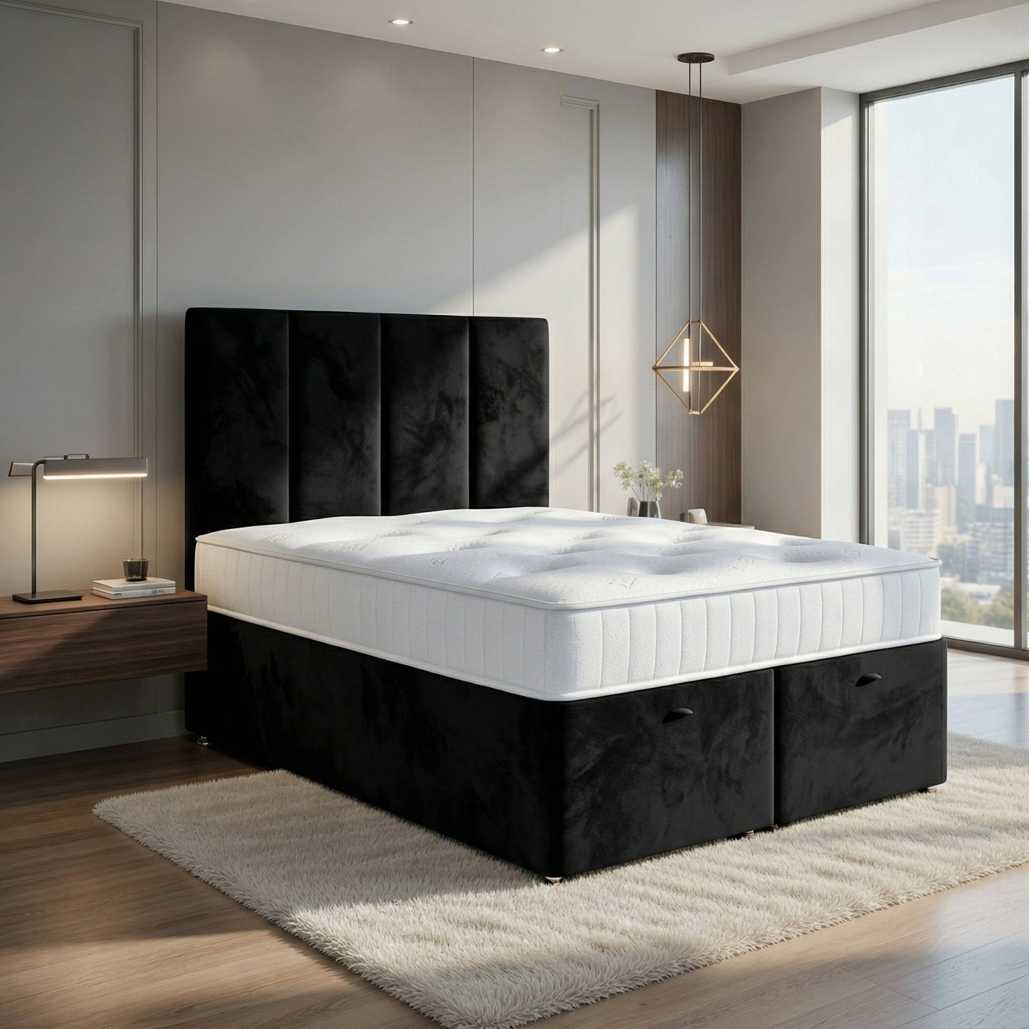 Harmony Divan Ottoman Gas Lift Storage Bed