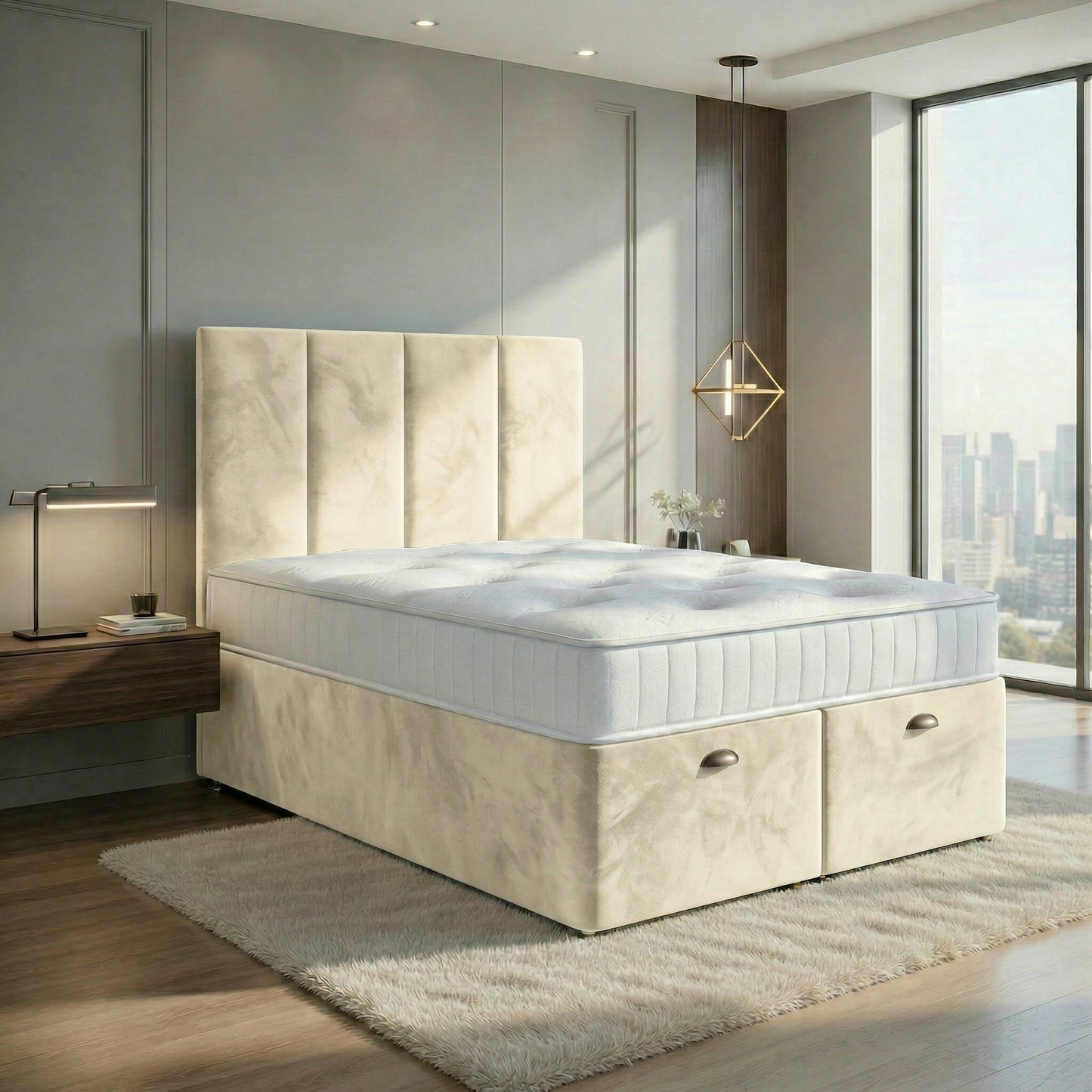 Harmony Divan Ottoman Gas Lift Storage Bed