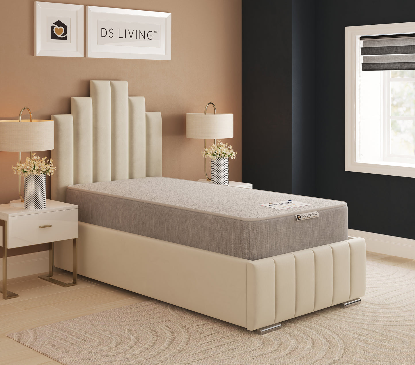 Harmony 13.5 Bonnell Spring Mattress with Comfort Layers- Aurora by DS Living