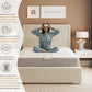 Luxe 800 Pocket Sprung Mattress with Comfort Layers- Essentials by DS Living