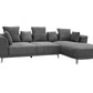 Nova 3 Seater Left Hand Corner Lounger Sofa