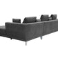 Nova 3 Seater Left Hand Corner Lounger Sofa