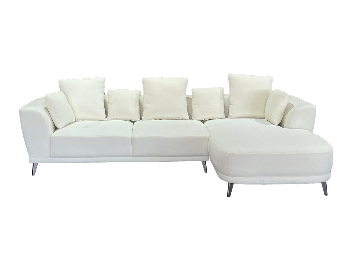 Nova 3 Seater Left Hand Corner Lounger Sofa
