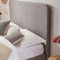 Novara Upholstered Panel Bed Frame