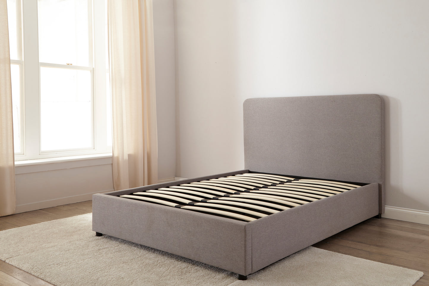 Novara Upholstered Panel Ottoman Bed Frame