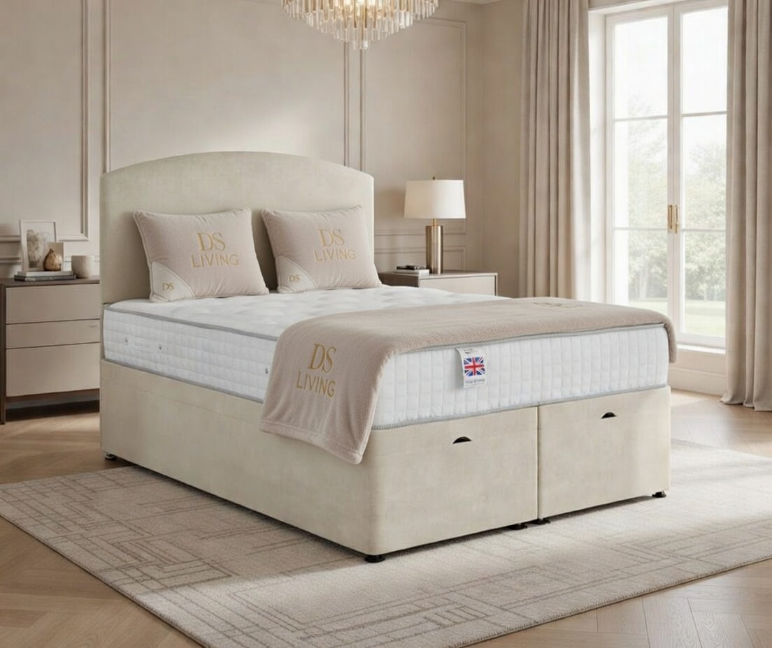 Opulence Divan Ottoman Gas Lift Storage Bed