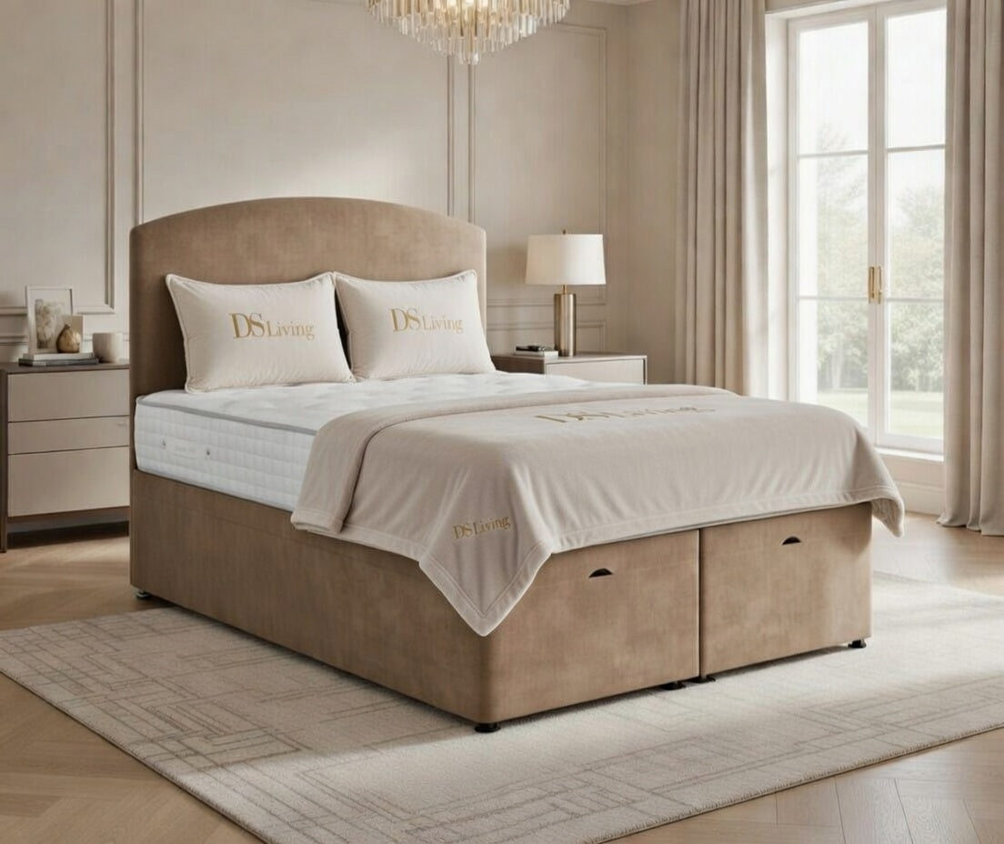 Opulence Divan Ottoman Gas Lift Storage Bed