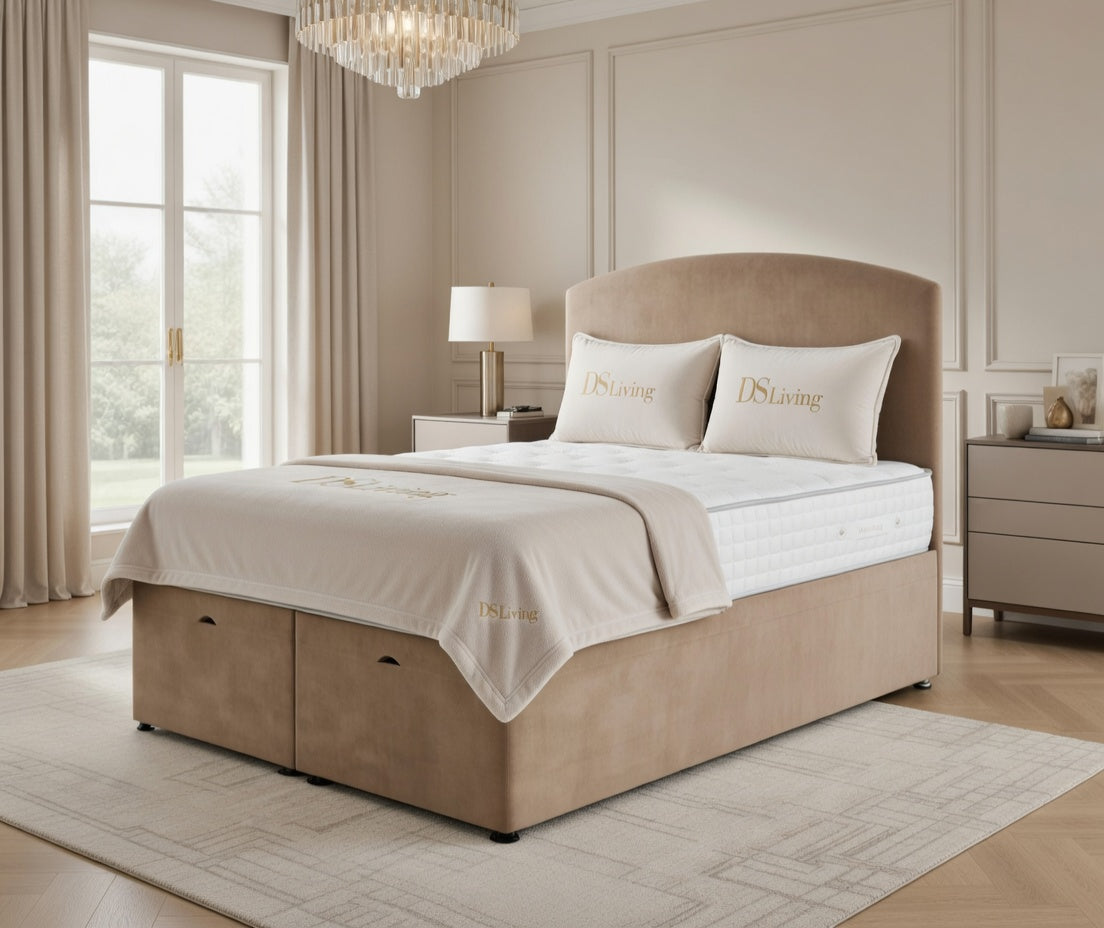 Opulence Divan Ottoman Gas Lift Storage Bed