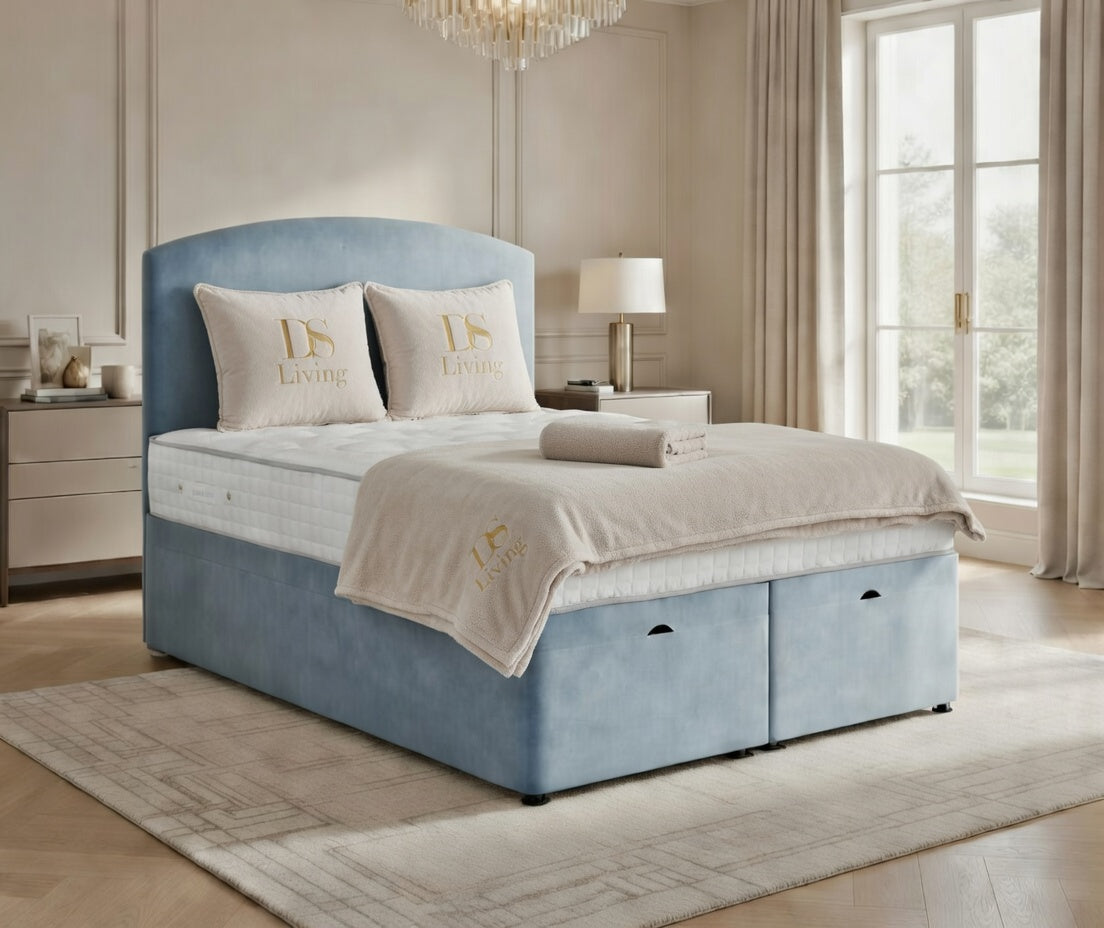 Opulence Divan Ottoman Gas Lift Storage Bed