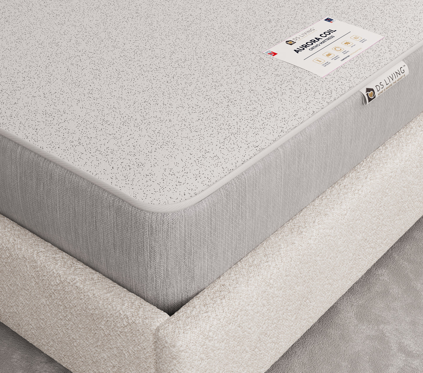 Posturetech 12.5 Bonnell Spring Mattress with Firm Comfort Layers - Aurora by DS Living