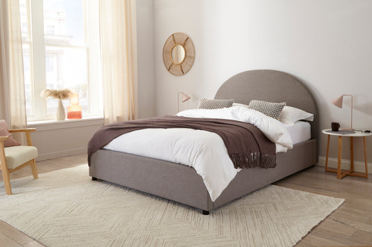 Roma Arch Upholstered Ottoman Bed Frame