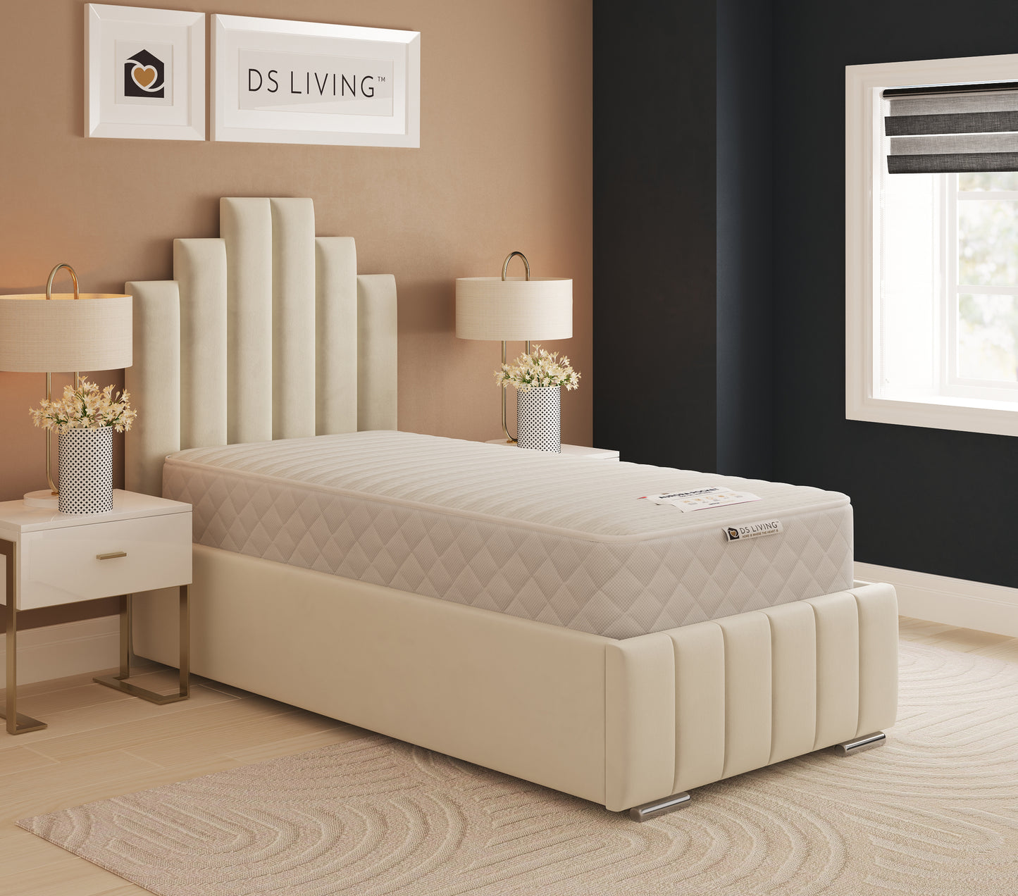 Sanctuary Gel Enhanced 1000 Pocket Sprung Hybrid Mattress - Aurora by DS Living