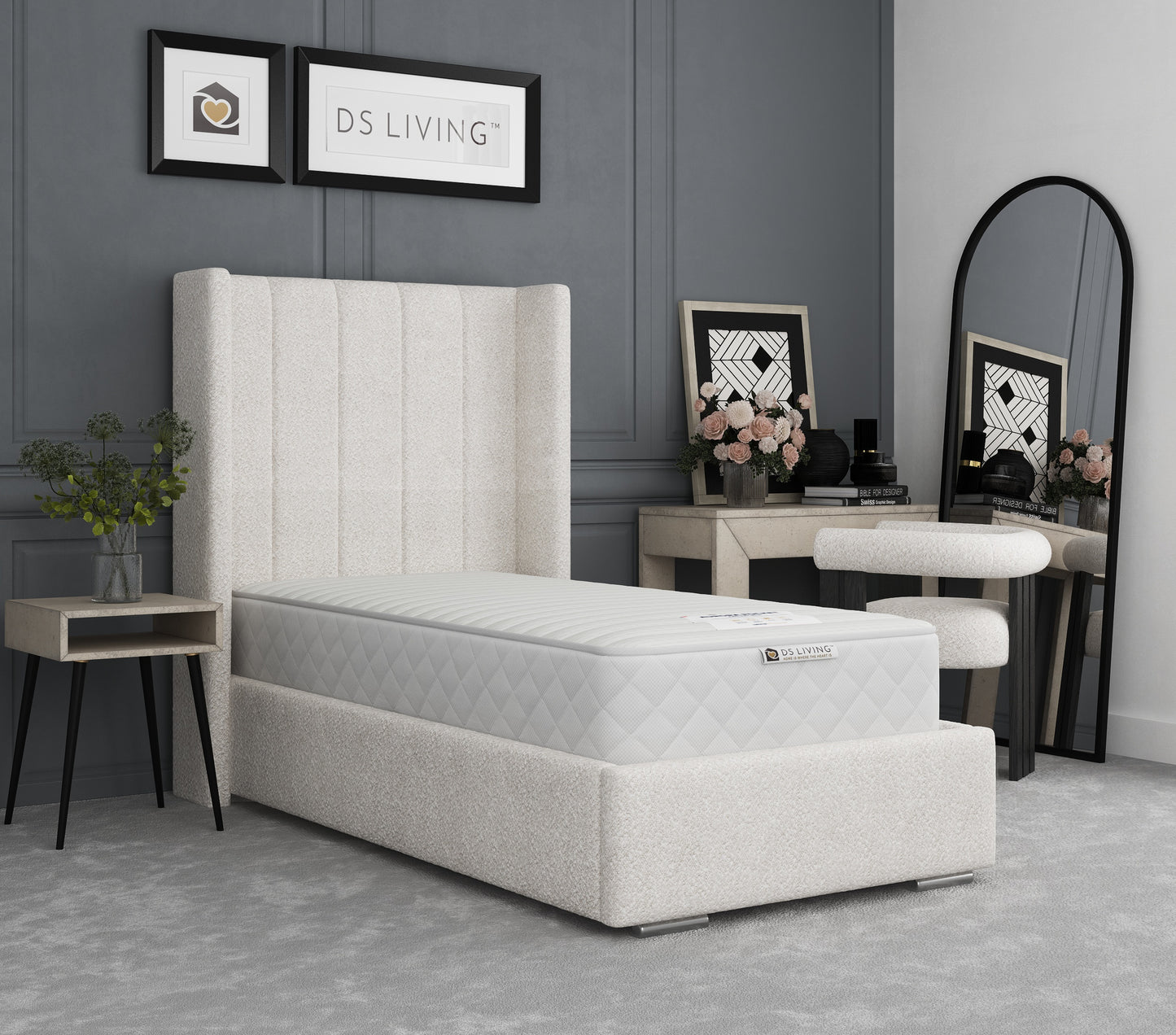 Serenity 1000 Pocket Sprung Mattress with Comfort Layers- Aurora by DS Living