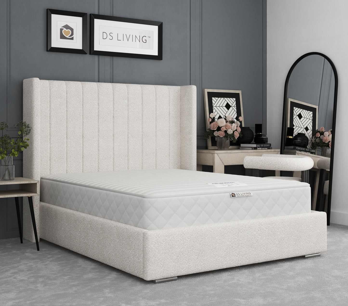 Serenity 1000 Pocket Sprung Mattress with Comfort Layers- Aurora by DS Living