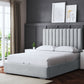 EVANGELINE PANEL BED WITH OPTIONAL GAS LIFT AND OPTIONAL MATTRESS