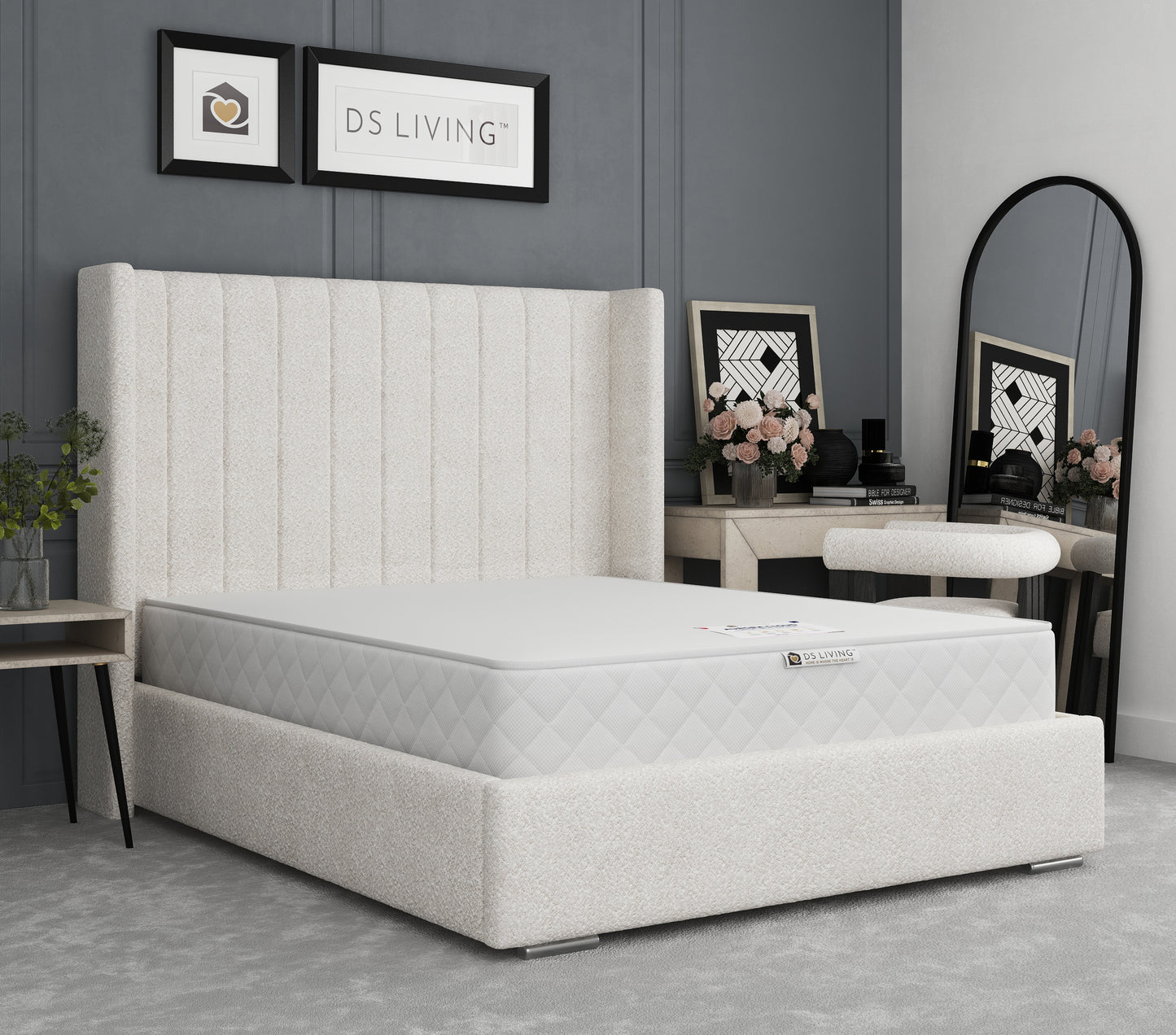 Soothe 12.5 Bonnell Spring Mattress with Reflex Foam Layers - Aurora by DS Living