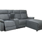 Sorento 3 Seater Leather Left Hand Corner Recliner Sofa