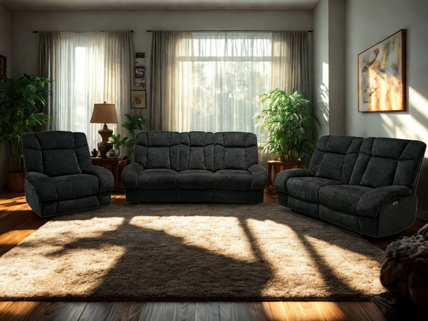 Torino 3+2 Seater Recliner Sofa Bundle Set
