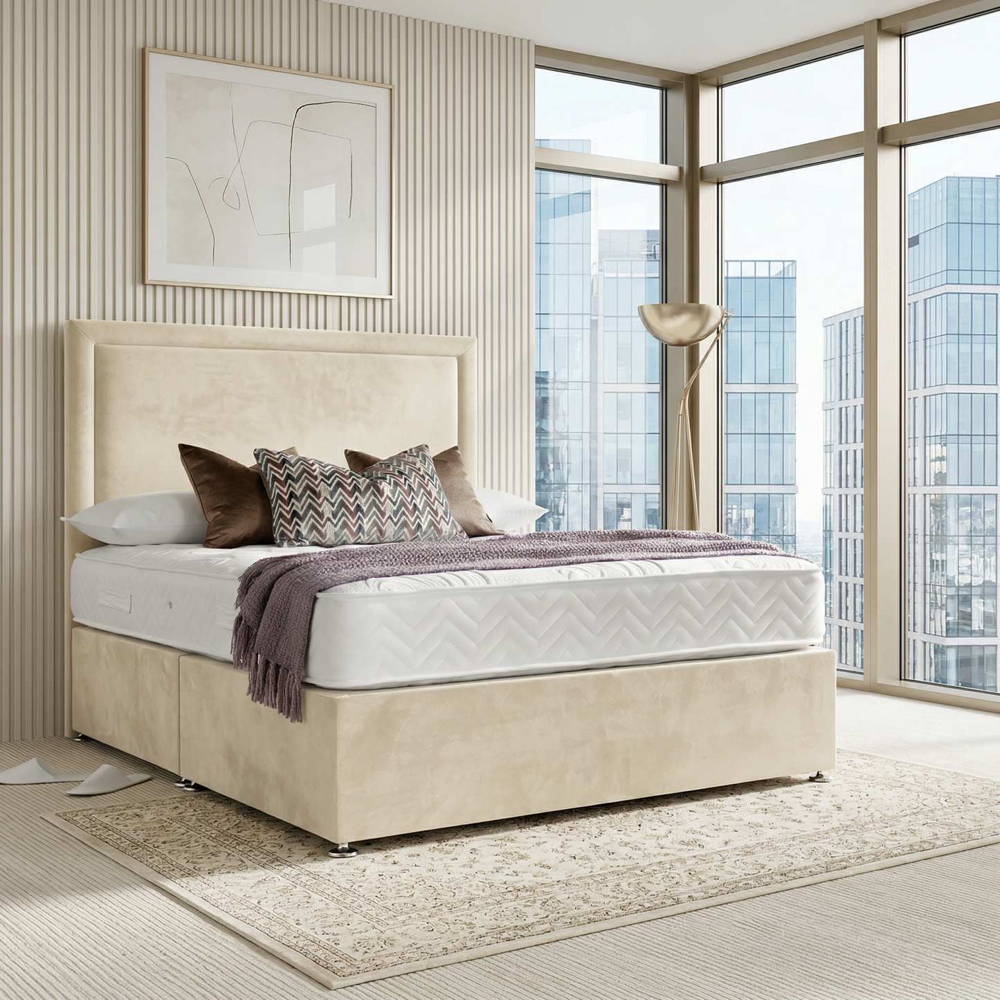 Velmont Upholstered Divan Bed