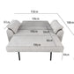Vico 2 Seater Sofa Bed