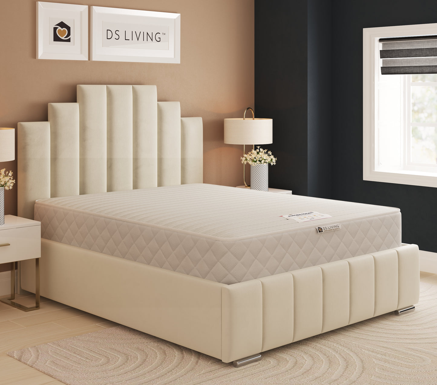 Sanctuary Gel Enhanced 1000 Pocket Sprung Hybrid Mattress - Aurora by DS Living