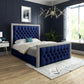Cheltenham Upholstered Soft Velvet Bed